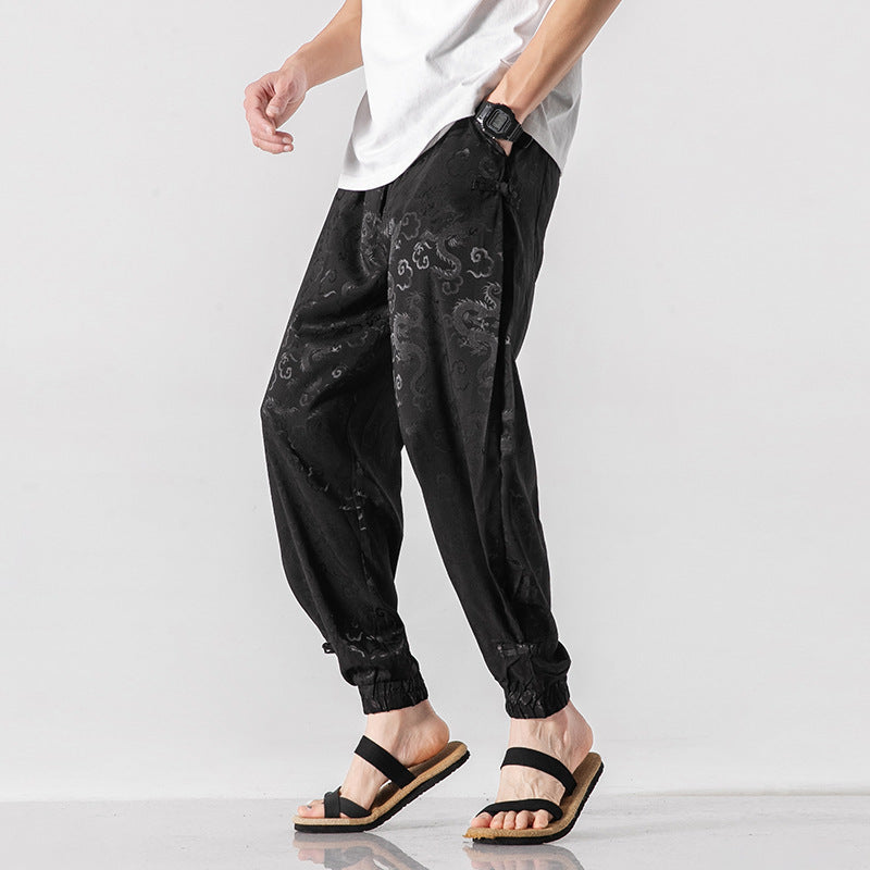 Chinese Style Men's Casual Pants Summer New Style