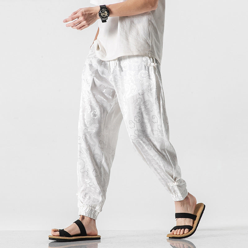 Chinese Style Men's Casual Pants Summer New Style