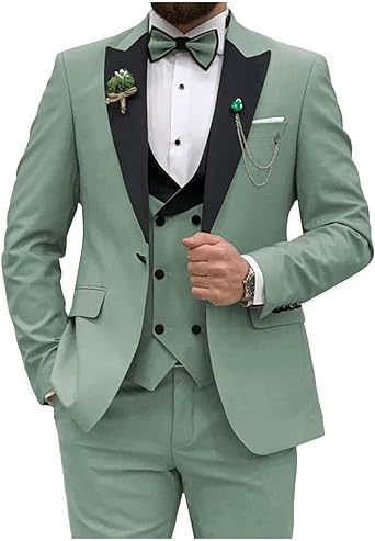 Men's Suit Three-piece Slim Fit Suit Men's Formal Suit