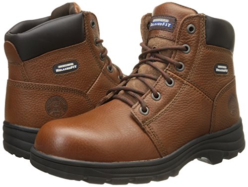 Skechers Men`s Workshire Condor Work Boot Brown