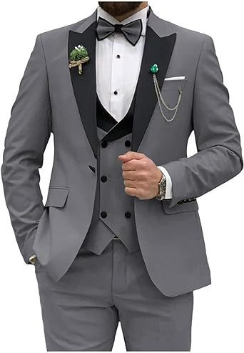 Men's Suit Three-piece Slim Fit Suit Men's Formal Suit