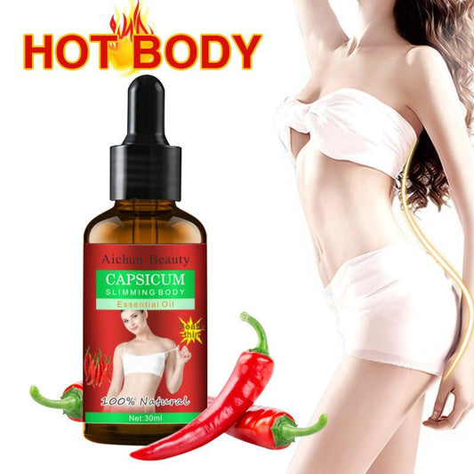 Red Chilli Body Heating Body Shaping Essential Oil - Shuift.com
