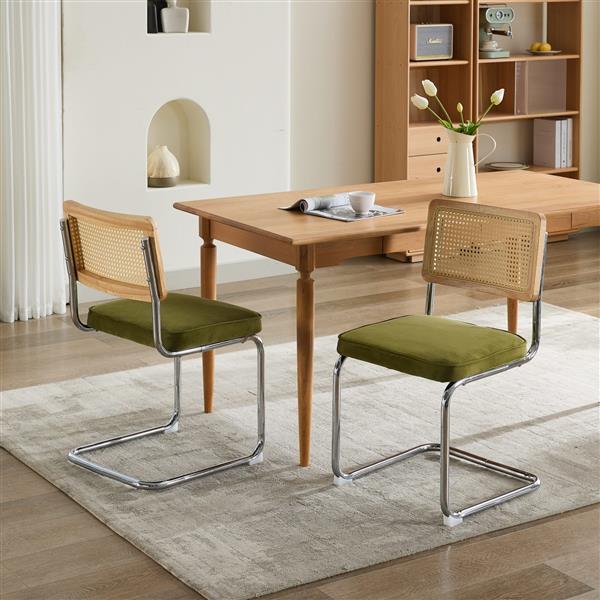 Mid-century Modern Dining Chair 2-piece Set