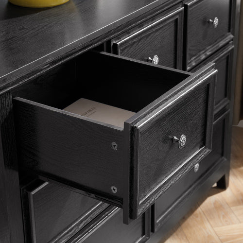 Fiberboard 7-drawer Vanity