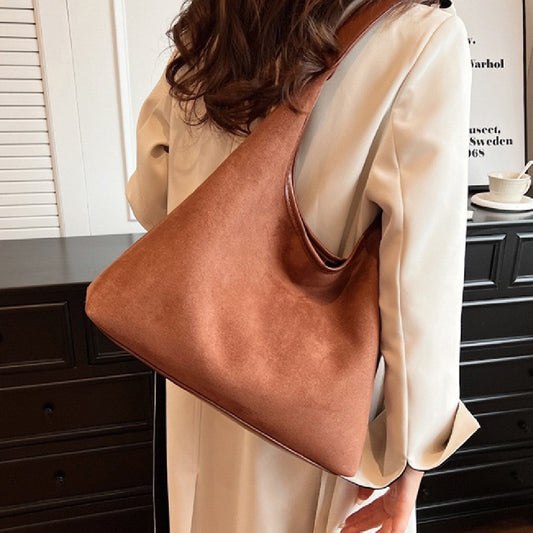 Women's Tote Bag Suede Shoulder Bag