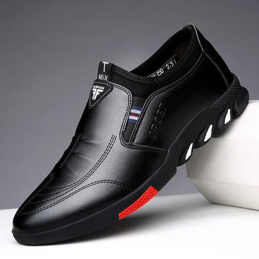 Leather Shoes Mens Leather Spring New Mens Business - Shuift.com