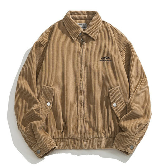 Corduroy Jacket Men's Loose Casual Spring And Autumn