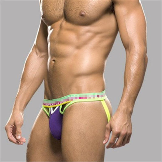 Sexy modal men's underwear low waist A9757C double pants foreign trade - Shuift.com