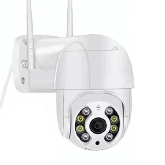 Câmera de Segurança sem fio Wi-Fi externa 360 Infravermelho HD Câmera IP66 Prova D'água 3x Zoom digital rastreamento automáticovisão noturna intercomunicador de voz bidirecional. - Shuift.com